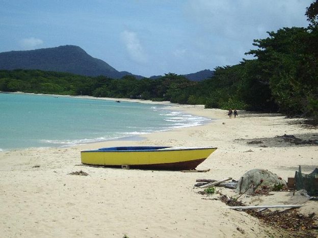 Paradise beach on Carriacou.