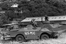 American soldiers on Grenada during Urgent Fury.