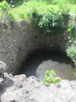 The Ningo well is the oldest source for water that was made by man on Carriacou.