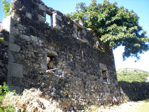 Estate house ruins from around 1750