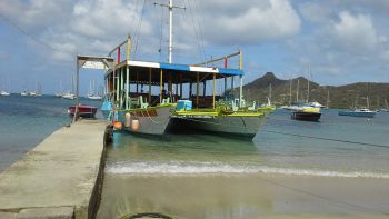 Carriacou fun runner bar in Tyrell Bay.