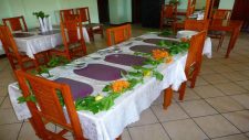 Restaurant area of the Grand View Hotel on Carriacou.