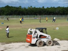 Sport stadium in Lauriston.