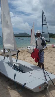 Lesterre Junior Sailing School on Paradise Beach.