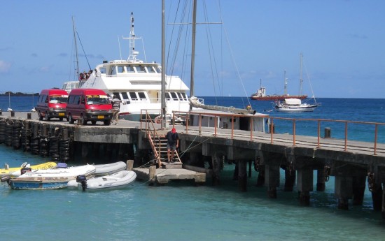 Jetty Hillsborough with Osprey Ferry.