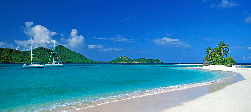 The best caribbean beaches on Carriacou.