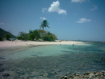 Sandy Island lagoon.