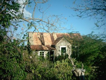 House built with shackles.