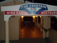 Fine wines and good food at the fountain restaurant and bar on Carriacou.