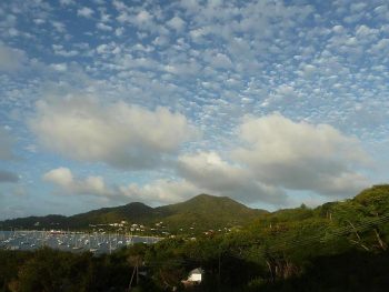 Yachts in Tyrell Bay.